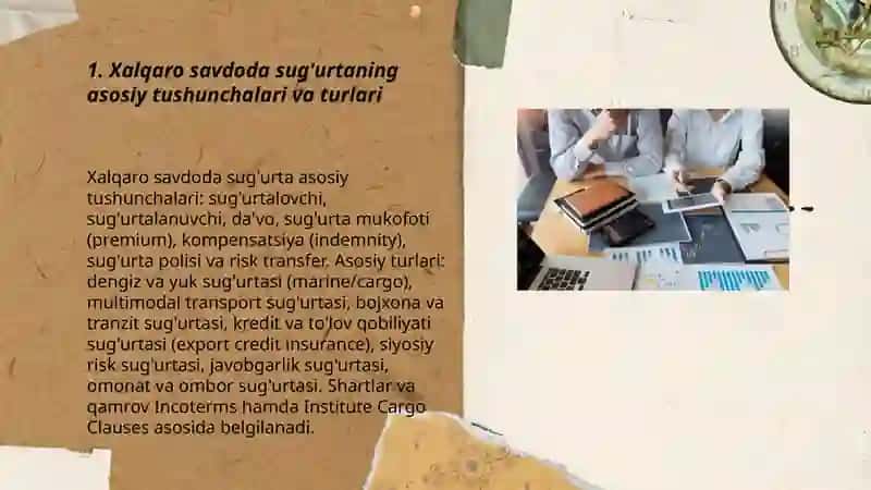 Xalqaro savdoda risklarni sug'urtalash 3
