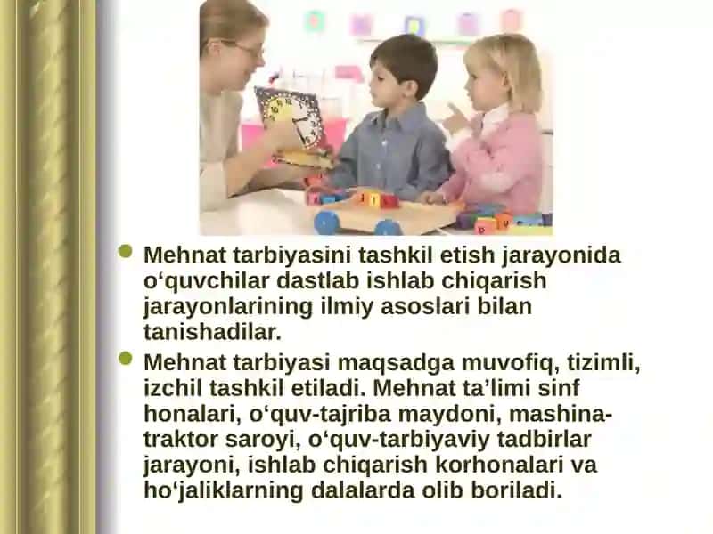 Mehnattarbiyasi 3