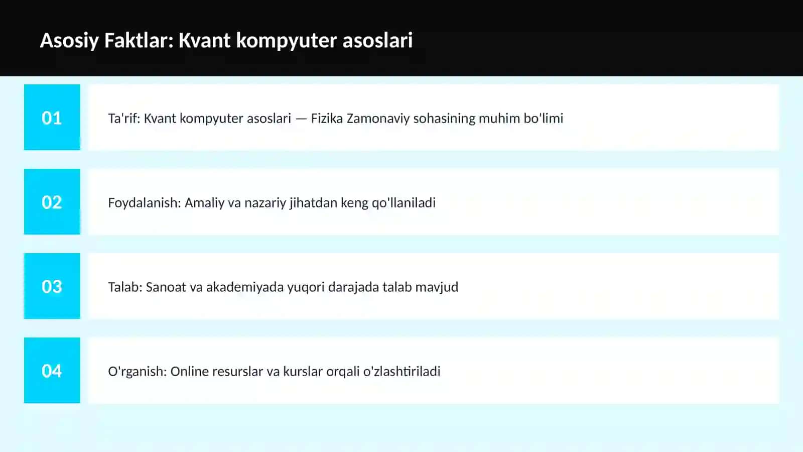 Kvant kompyuter asoslari 3