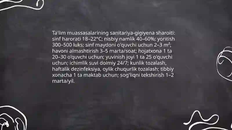 Ta'lim-tarbiya ishlari gigenasi 3