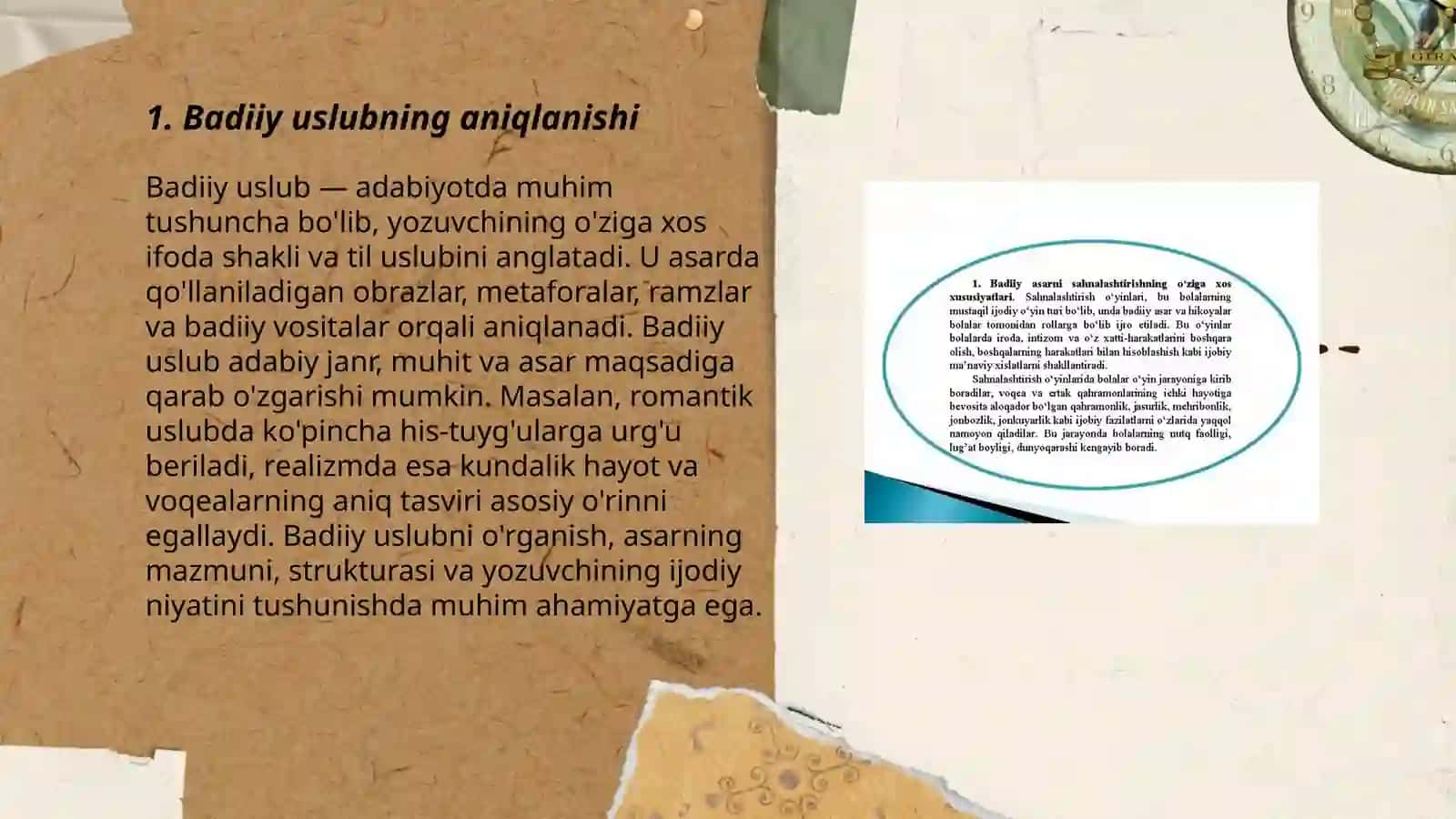 Badiiy uslub va uning xususiyatlari 3