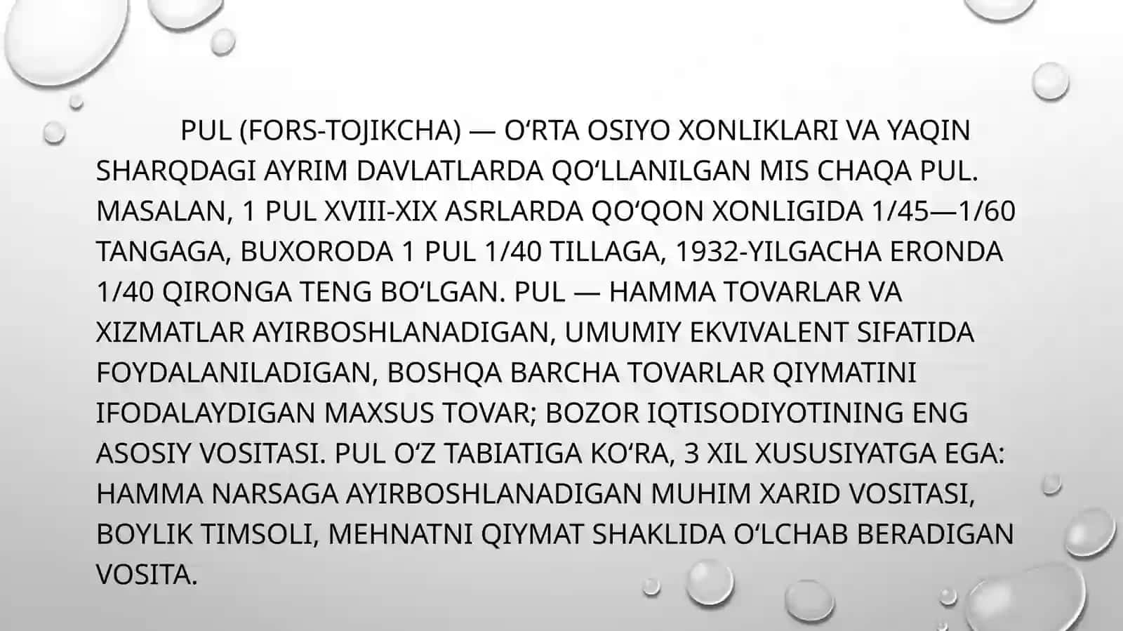 PUL KREDIT SIYOSATI 3