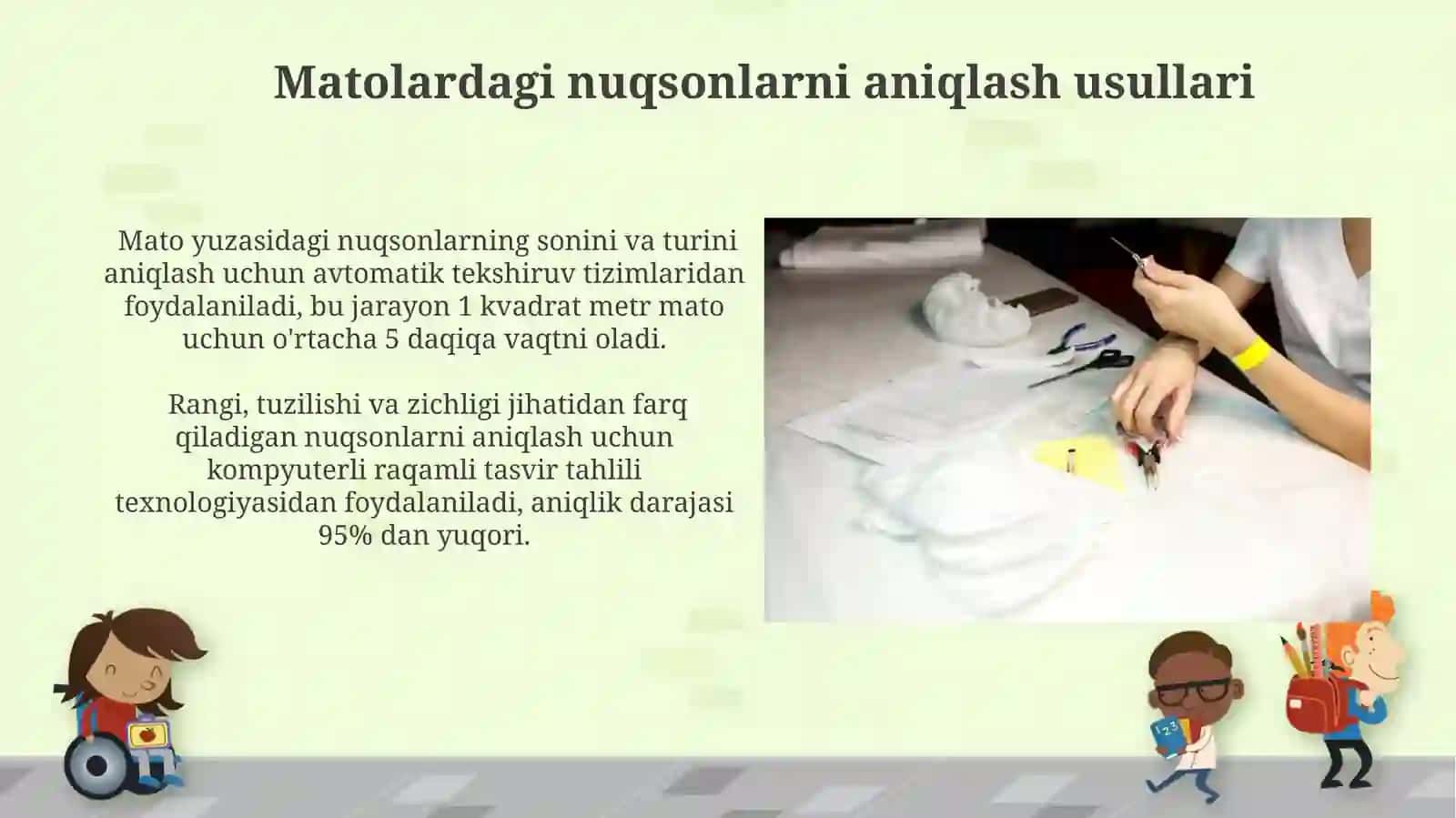 Matolardagi nuqsonlarni aniqlash usullari 3