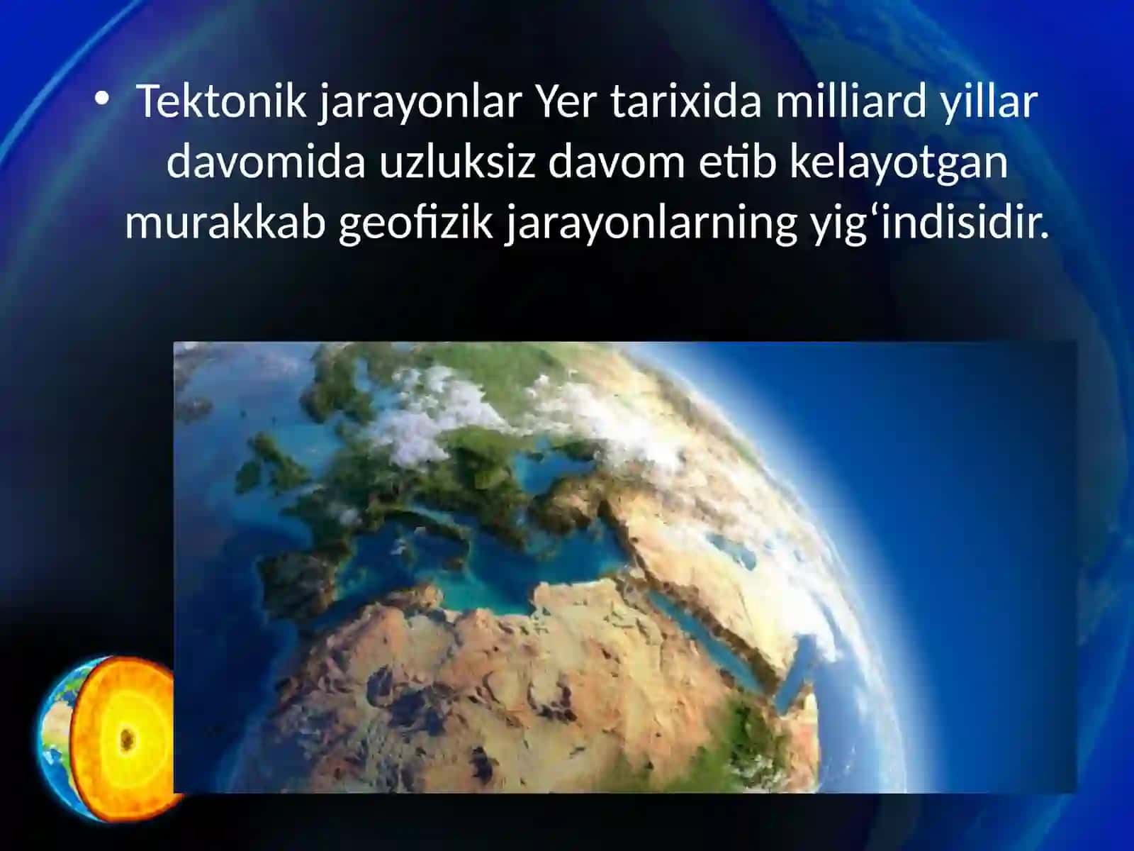 Tektonik jarayonlar 3