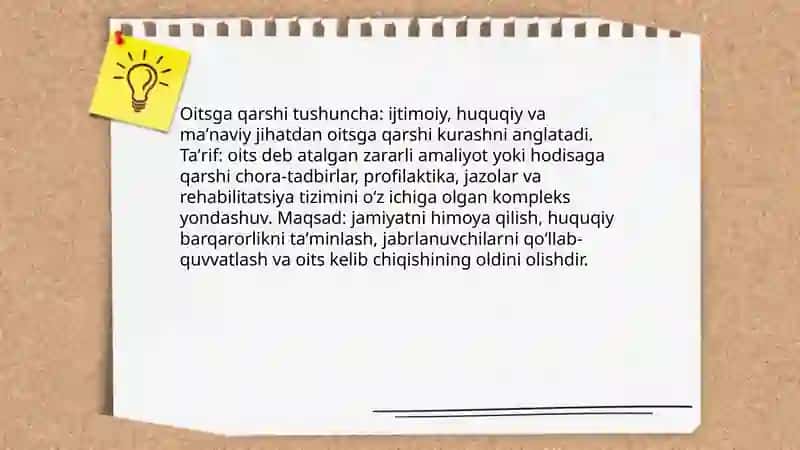 Oitsga qarshi 3