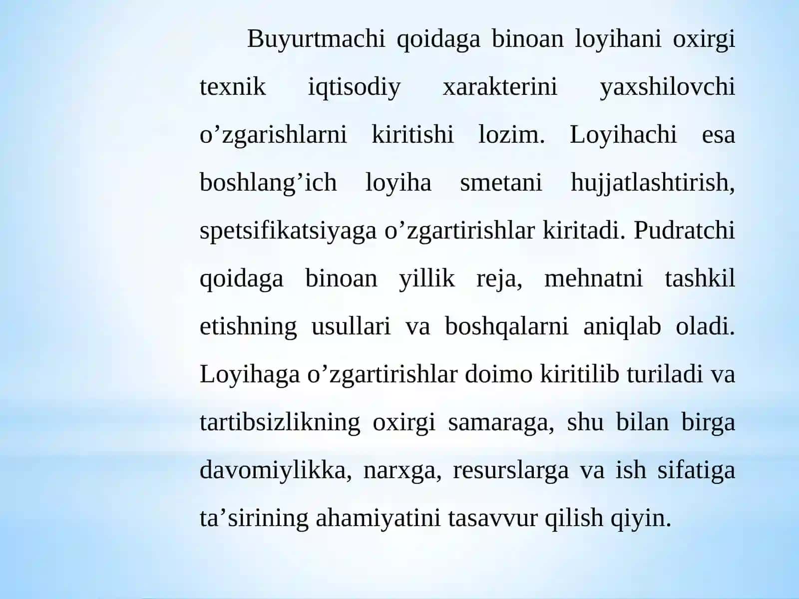 Loyihani boshqarish 3
