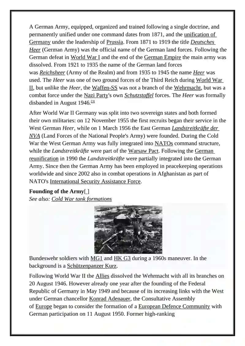German Army 3