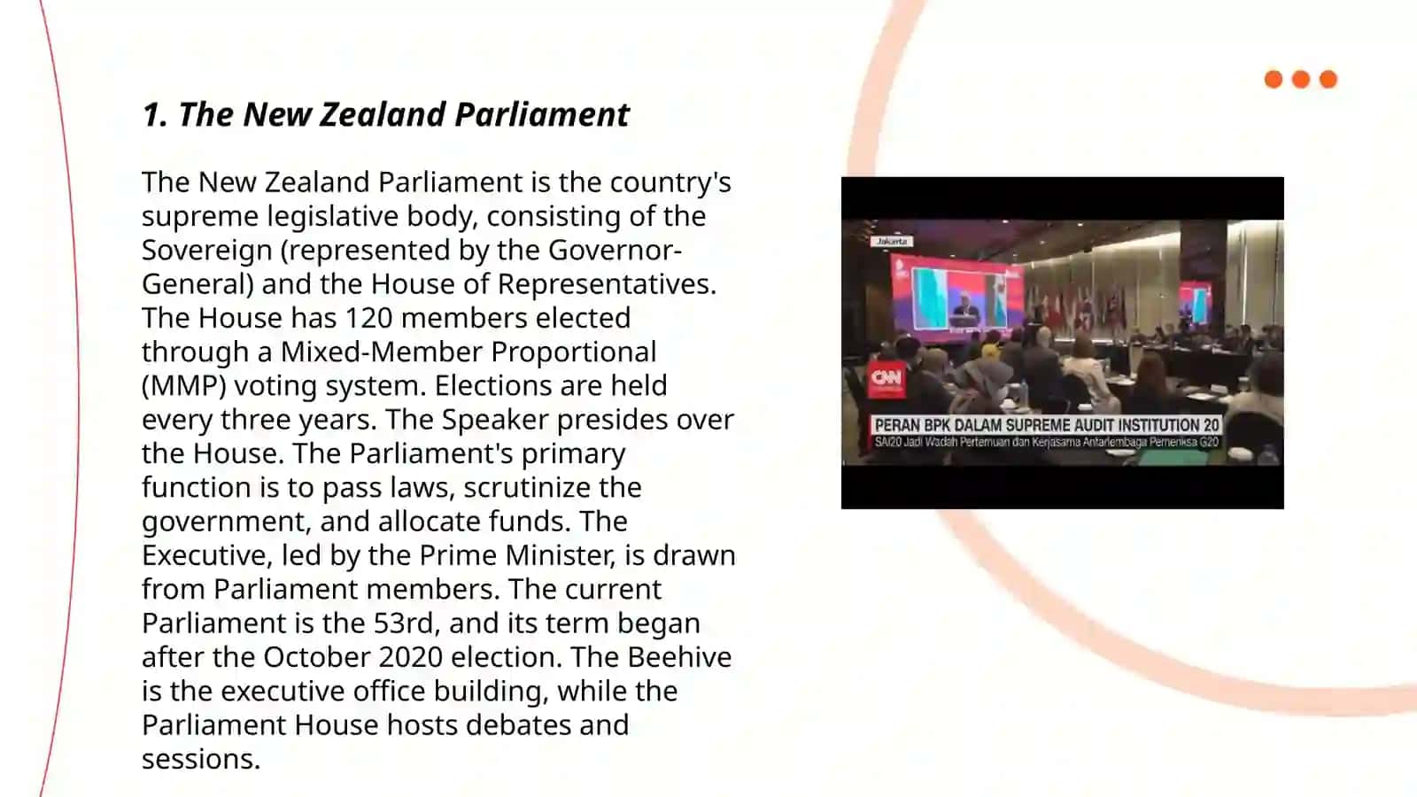 Political institution of New Zealand 3