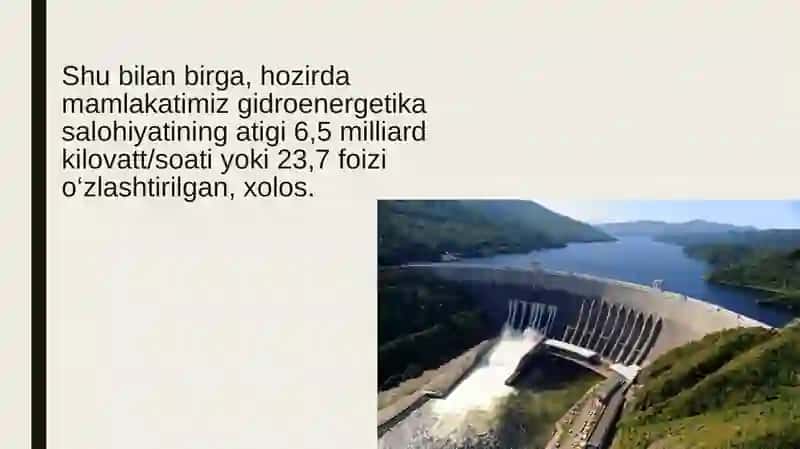 Gidroenergetika zaxiralari 3