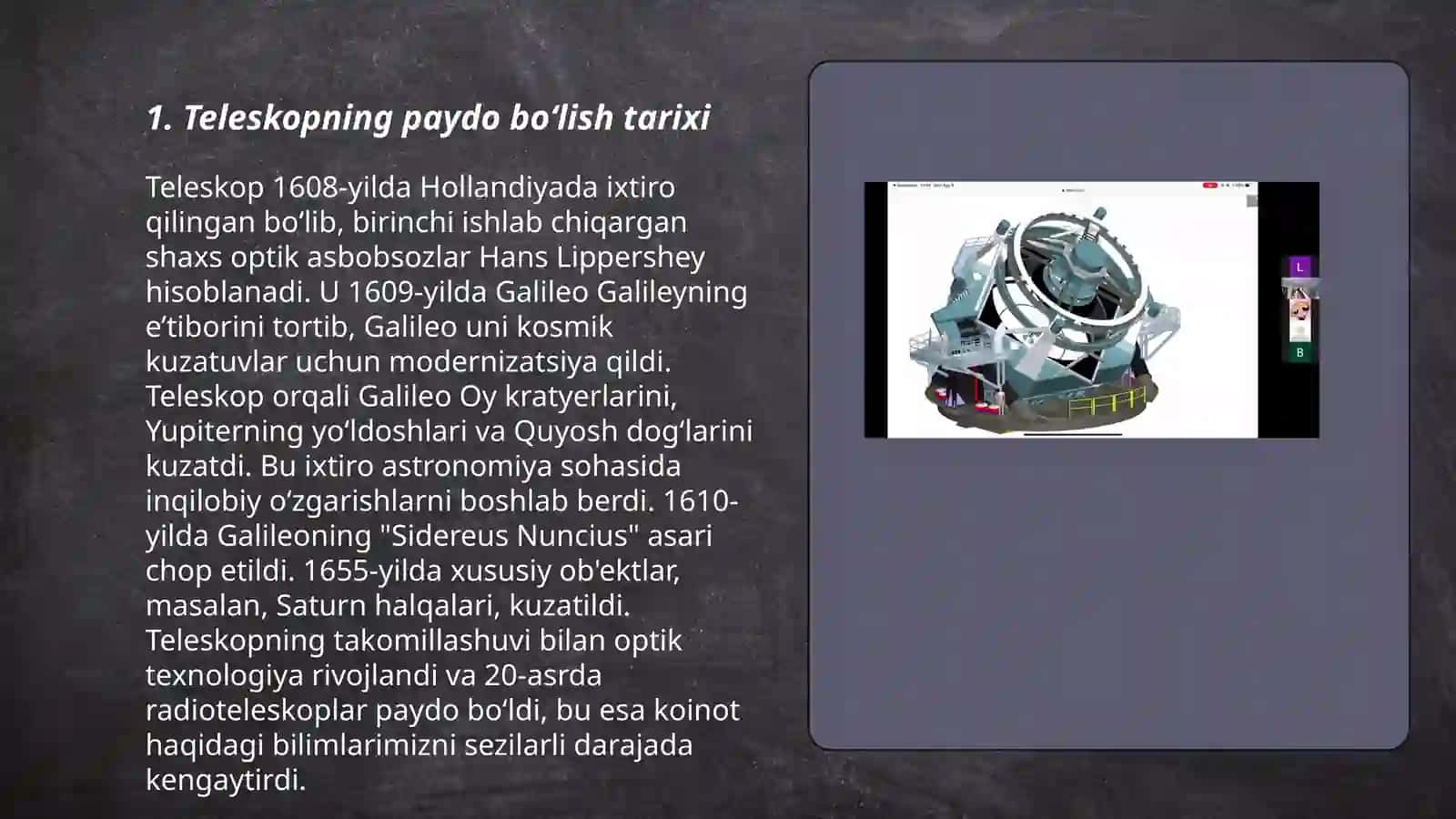 Teleskoplar haqida malumot 3