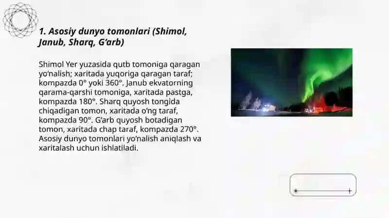 Dunyo tomonlari 3