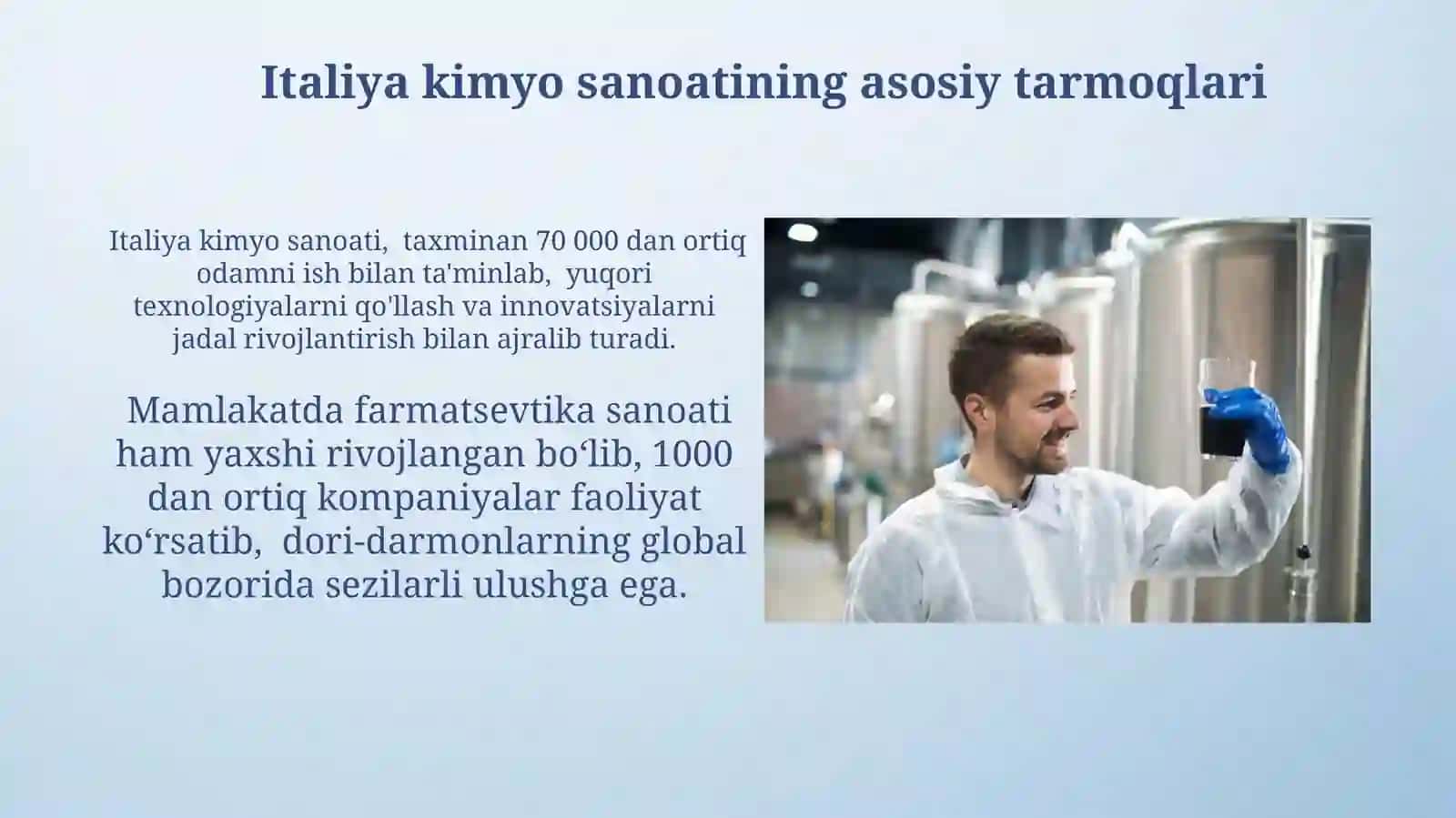Italiya kimyo sanoati 3
