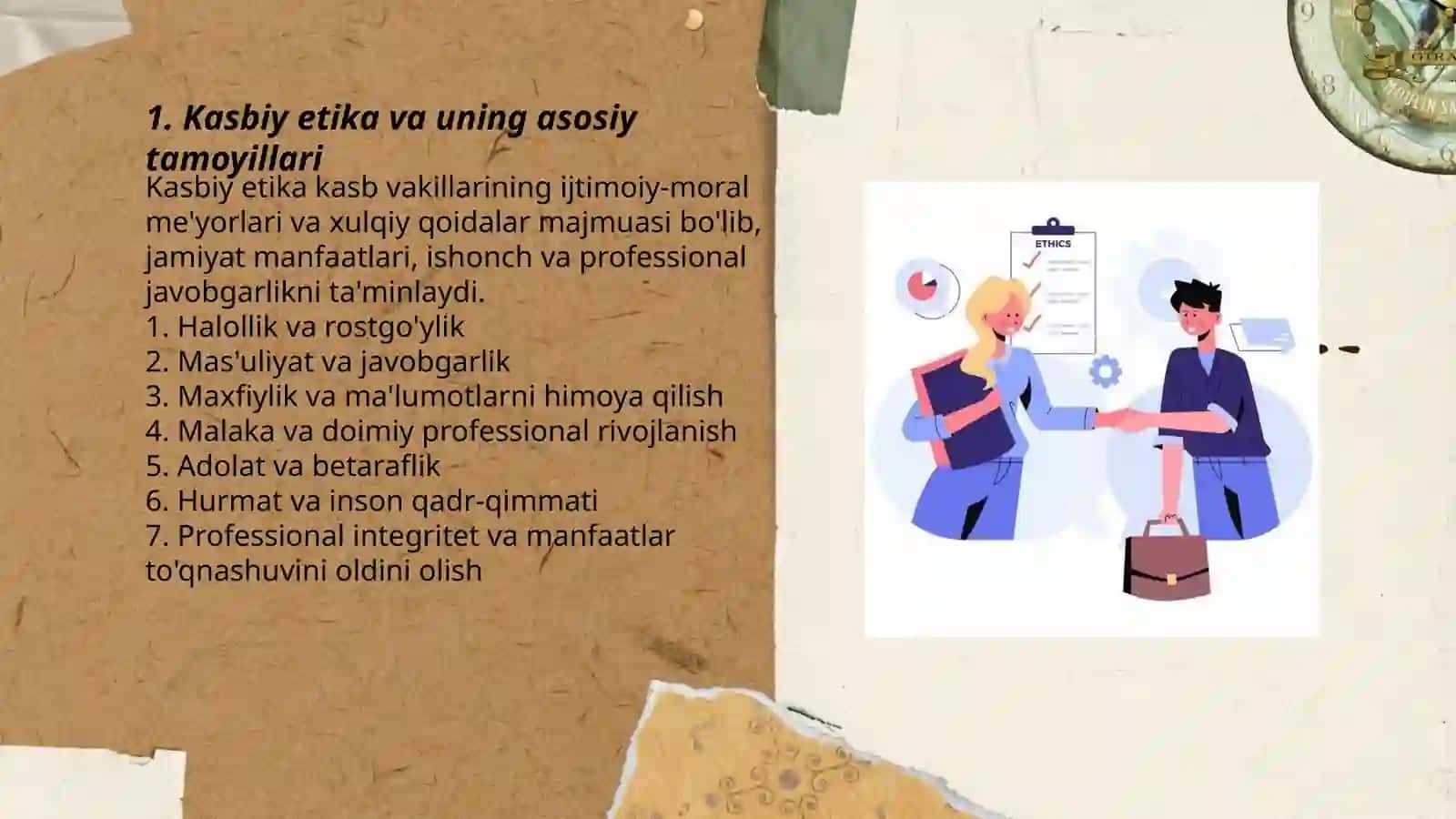 Kasbiy (professional) etika 3