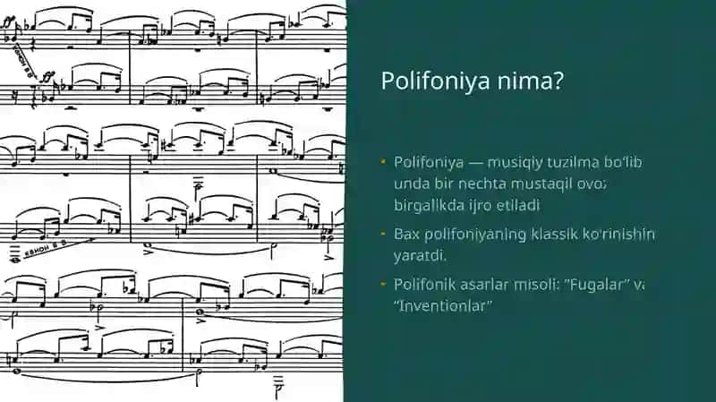 Iogan Sebastian Baxning polifoniya ustasi 3