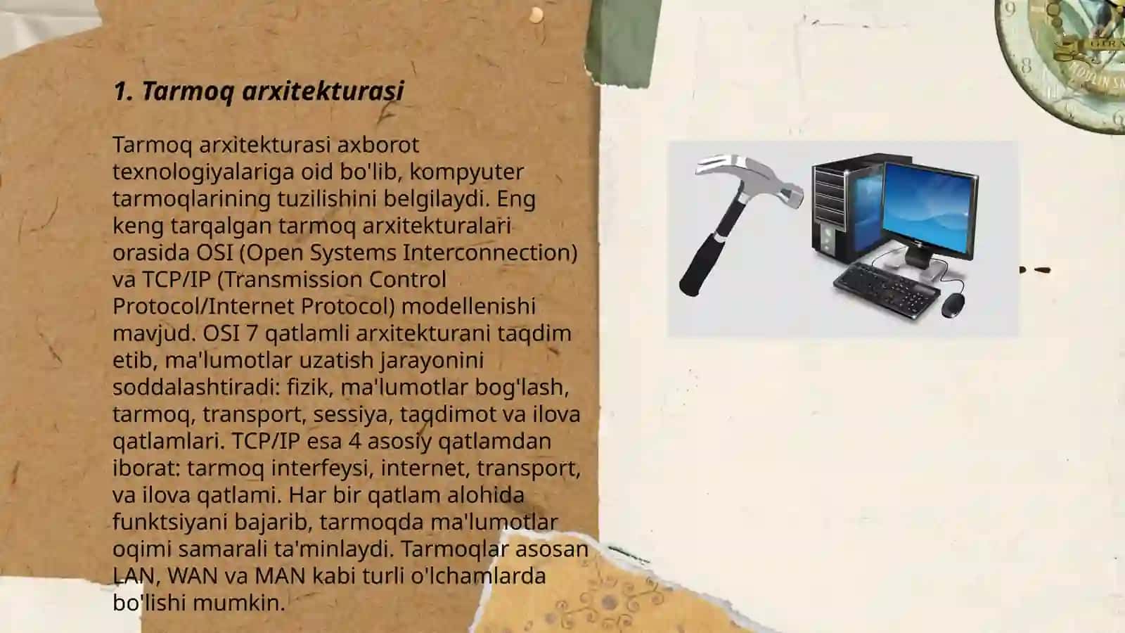 Kompyuter tarmoqlari va İnternet 3