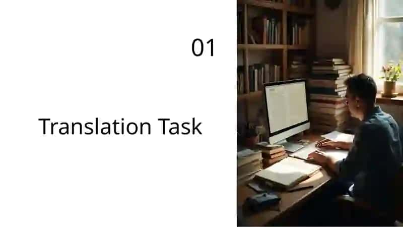 The Task of Translation done by Xasanov Suhrob 3