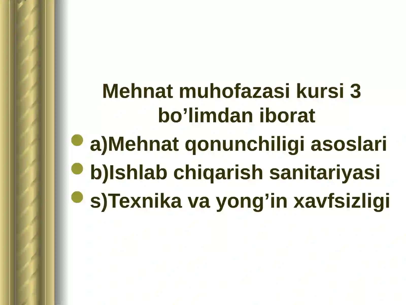 Texnika va yong'in xavfsizligi 3