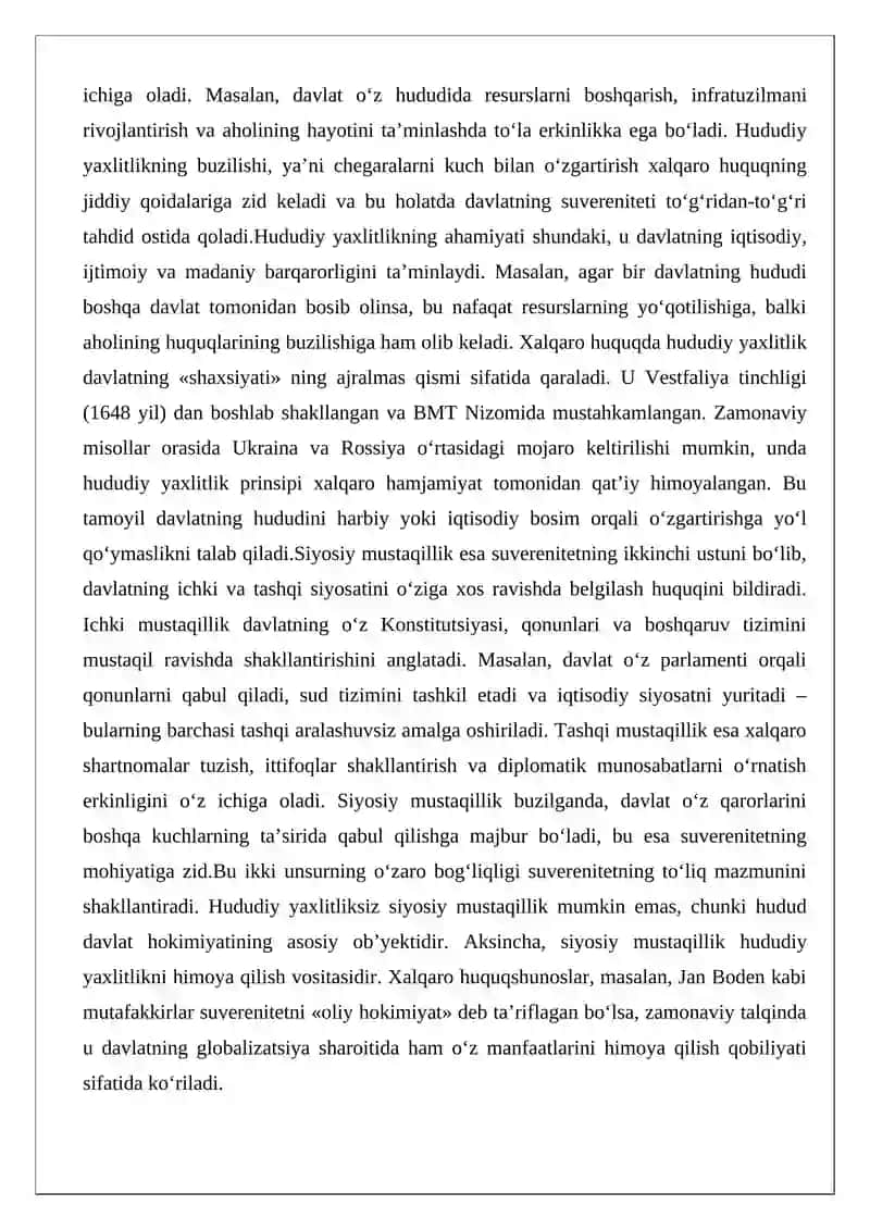 Xalqaro huquq va davlat suvereniteti 3