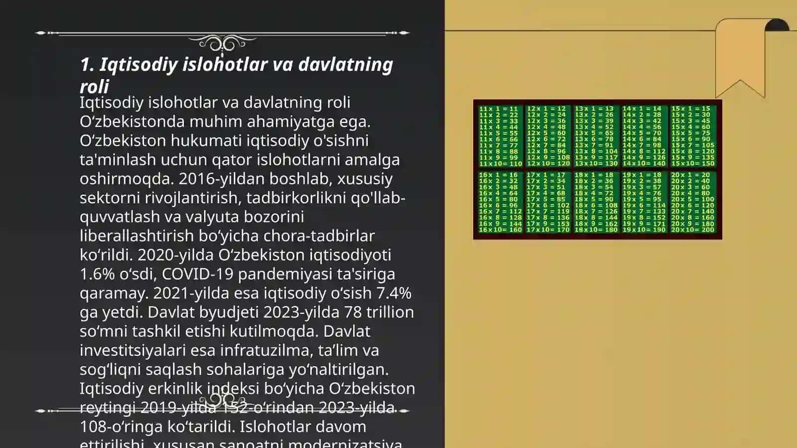 Iqtisodiy islohotlar va davlatning roli 3