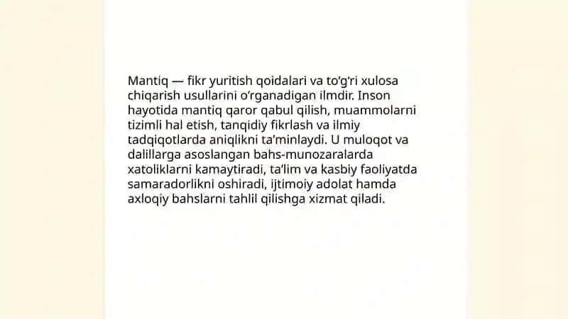 Mantiq ilmi 3