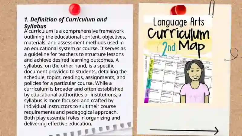 The difference between curriculum and syllabus 3