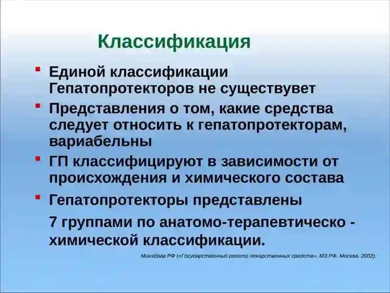 Гепатопротекторы. Современное представление 3
