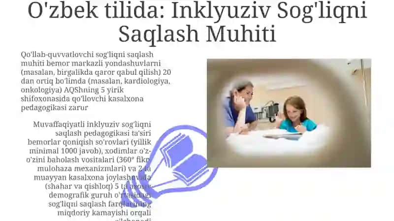 Inklyuziv Sog'liqni Saqlash Muhiti 3