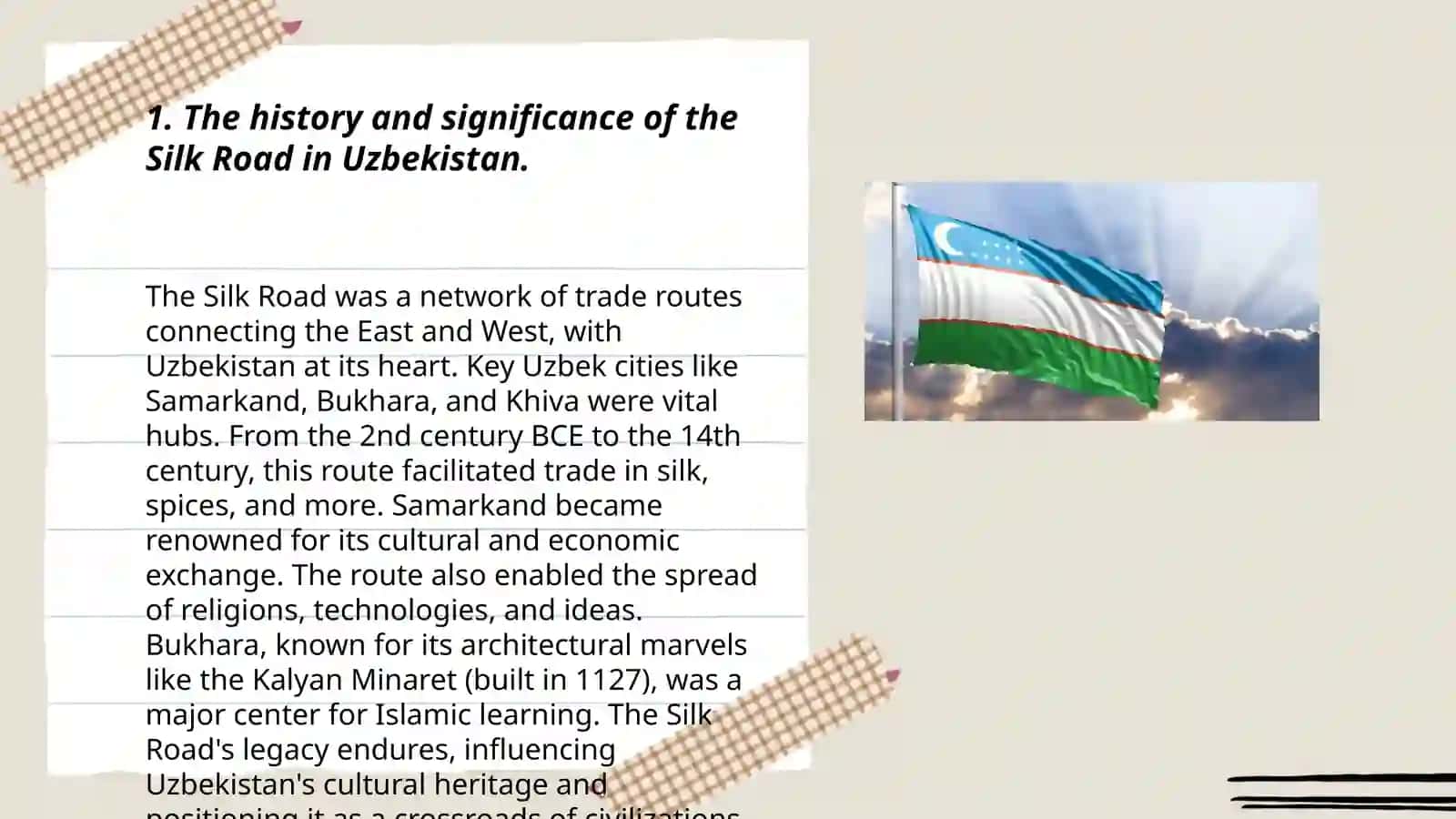 Uzbekistan and the world 3