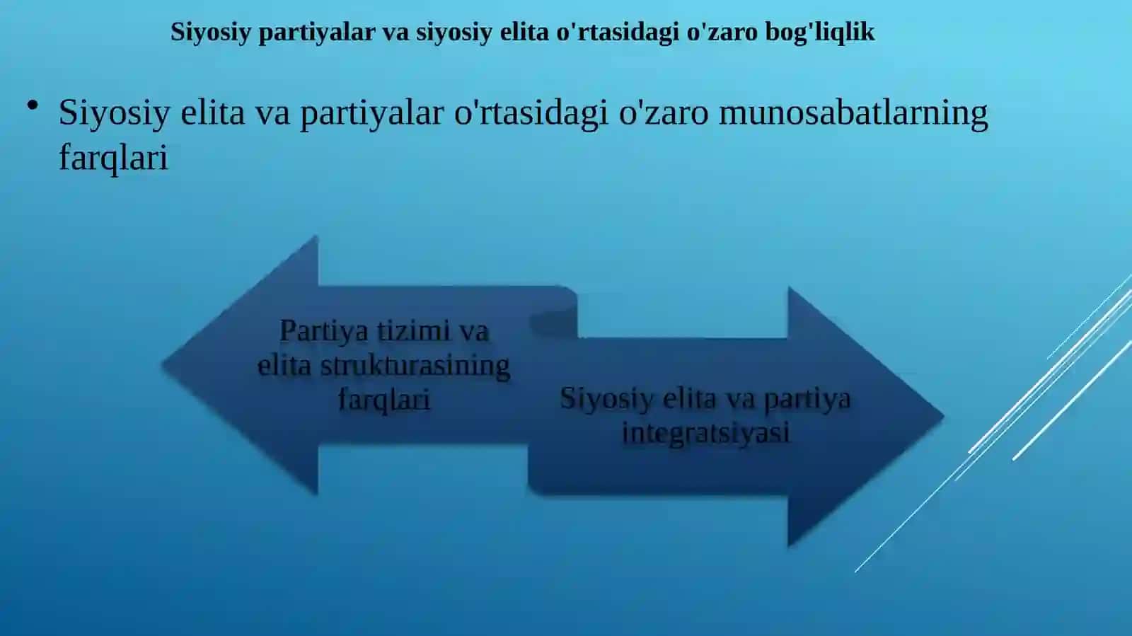 Siyosiy partiyalar va siyosiy elita 3