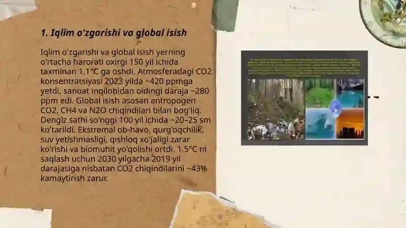 Global ekologik muammolar 3