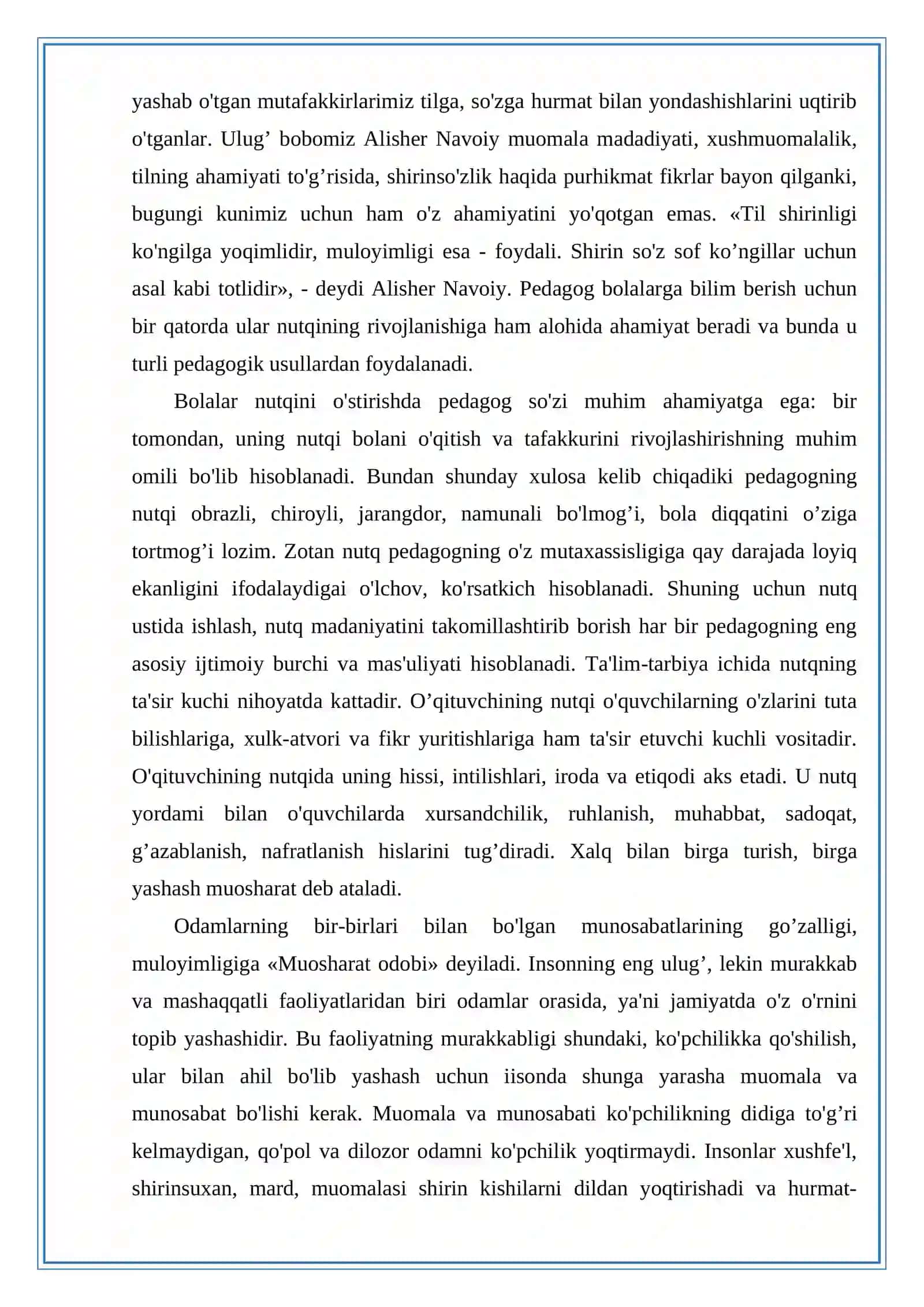 O'qituvchi faoliyatida muloqot madaniyati va psixologiyasi 3