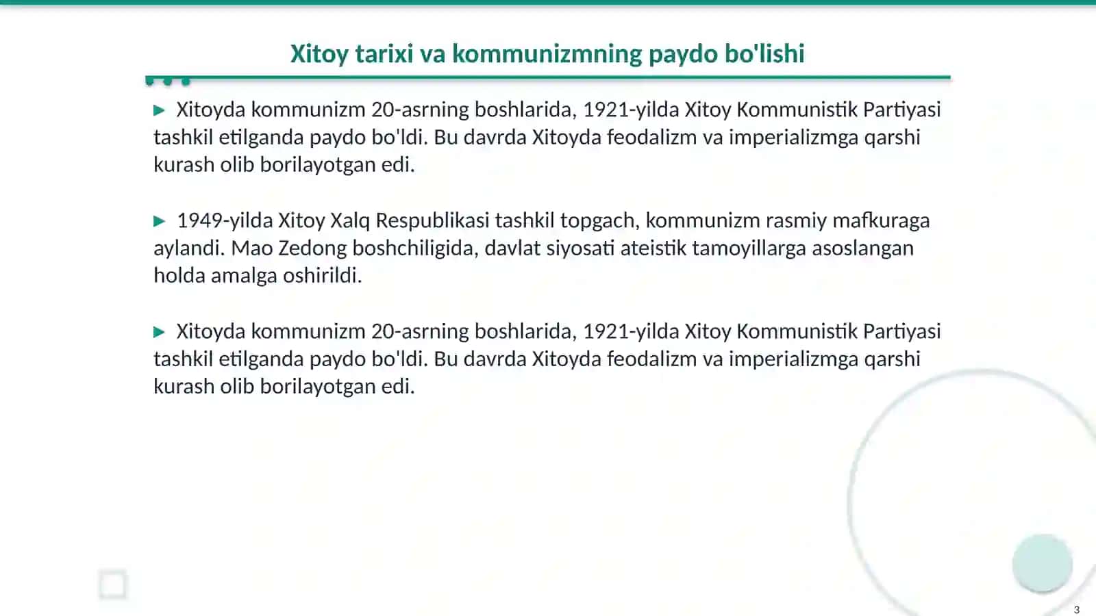 Xitoyda ateizm kommunistik mafkura 3