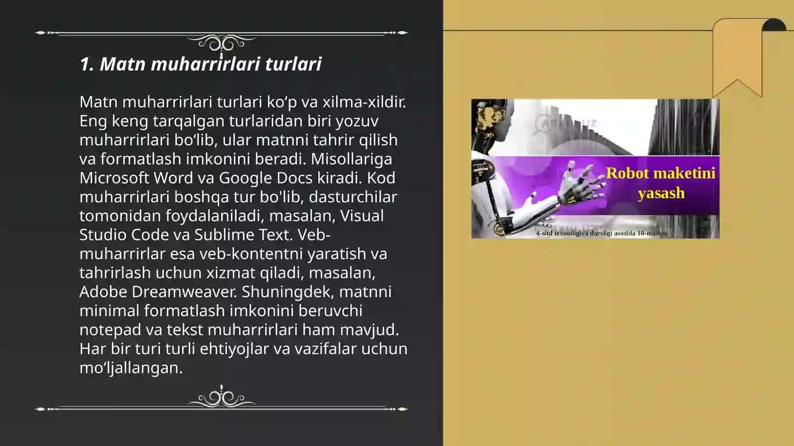 Normoʻminova Asilaning tayyorlagan taqdimoti 3