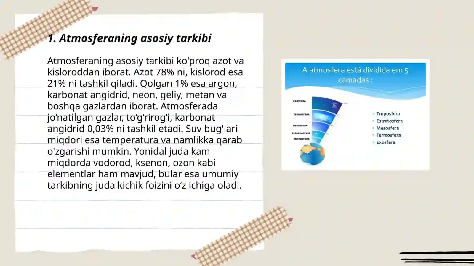 Atmosfera havosining gigiyenik ahamiyati 3