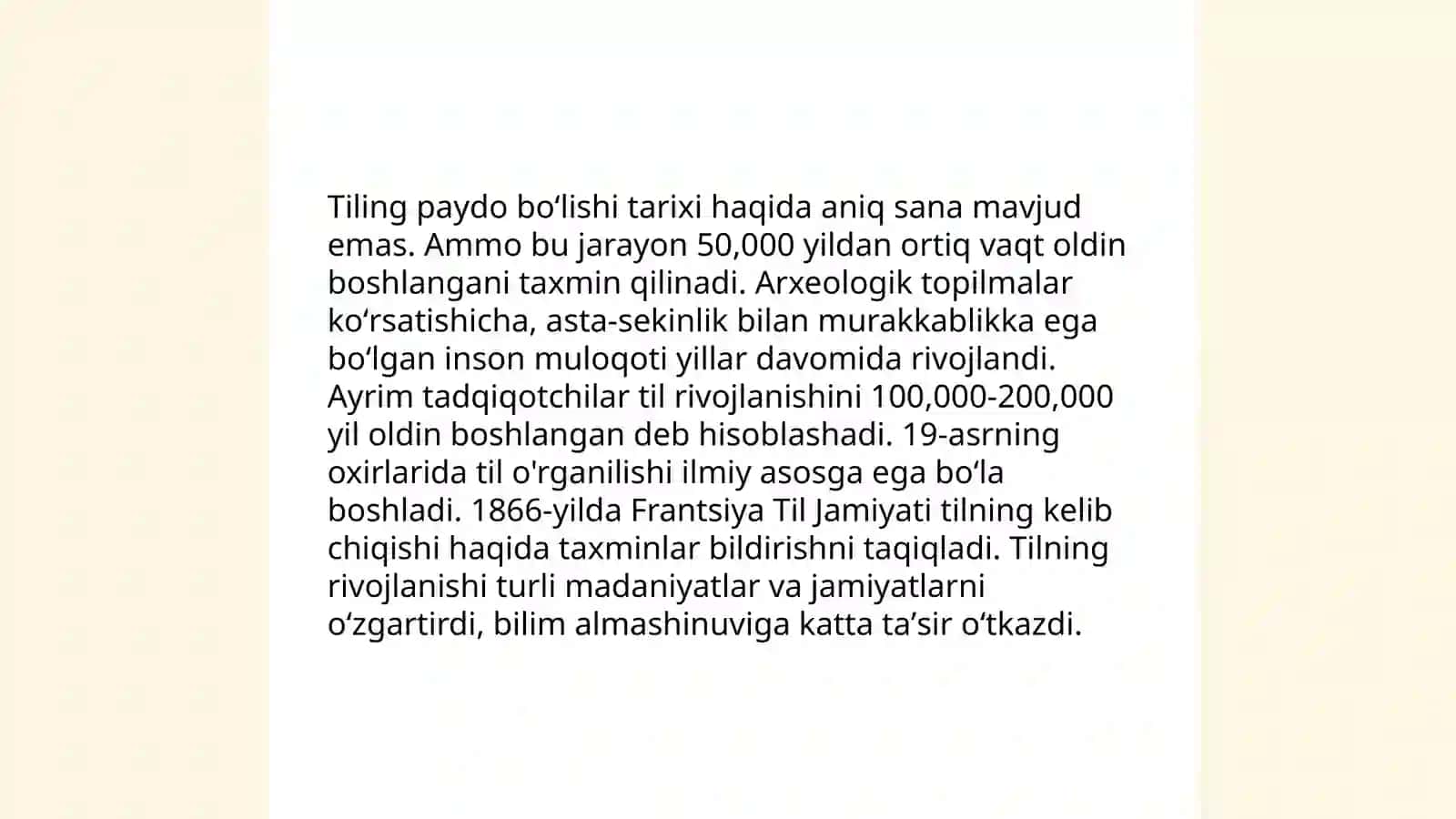 Tiling paydo boʻlishi tarixi 3