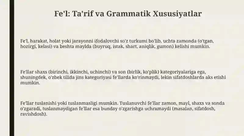 Morfologiya.Sozturkumlari.Felsozturkumi 3