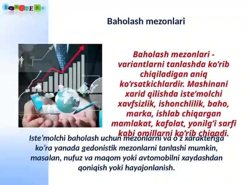 Baholash mezonlari 3