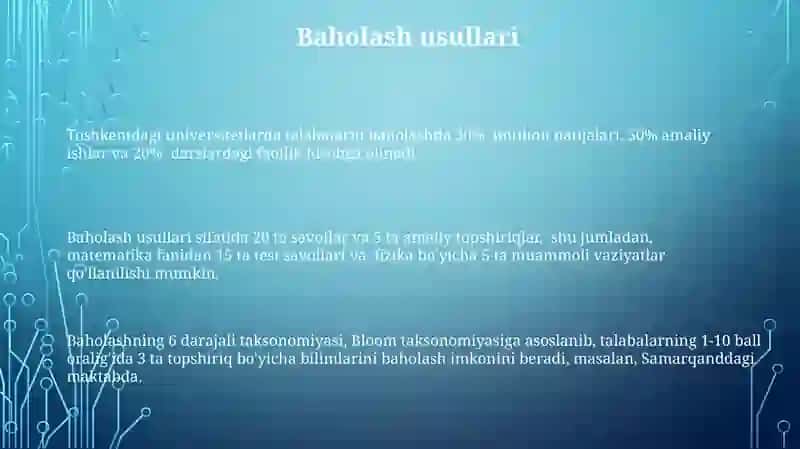 Bloom taksonomiyasi 3