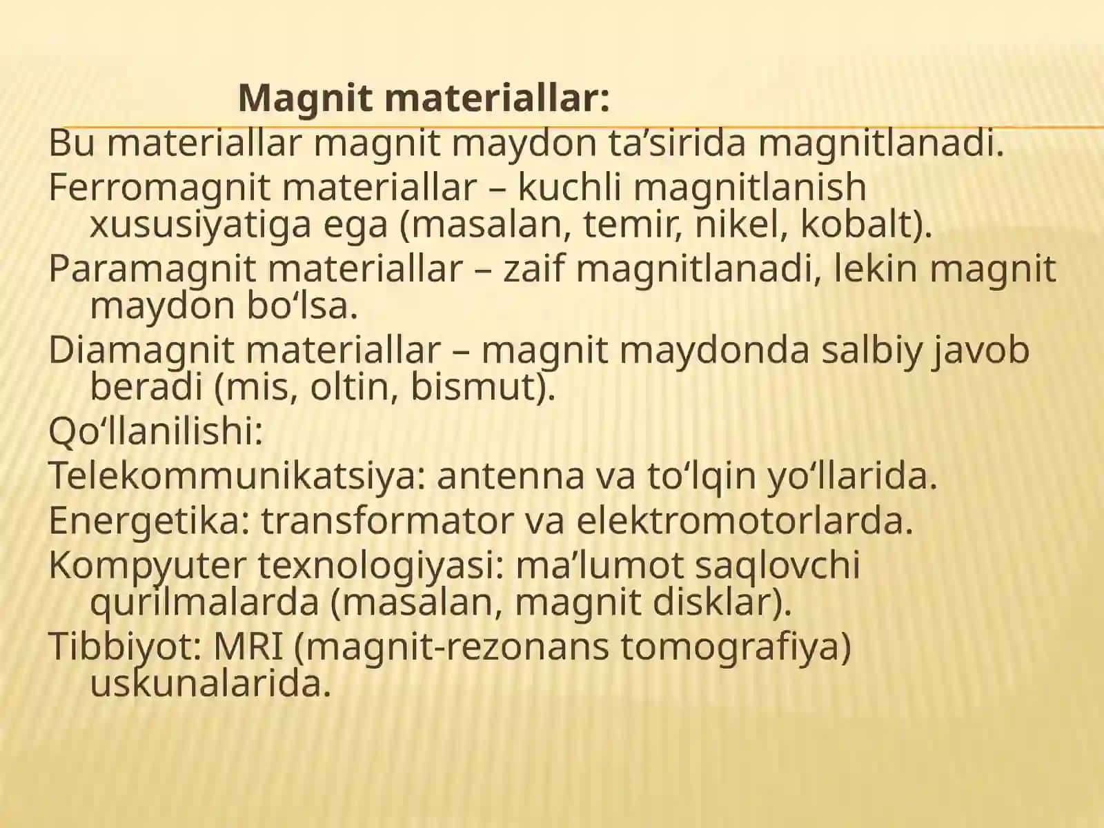 Elektromagnitmateriallar 3