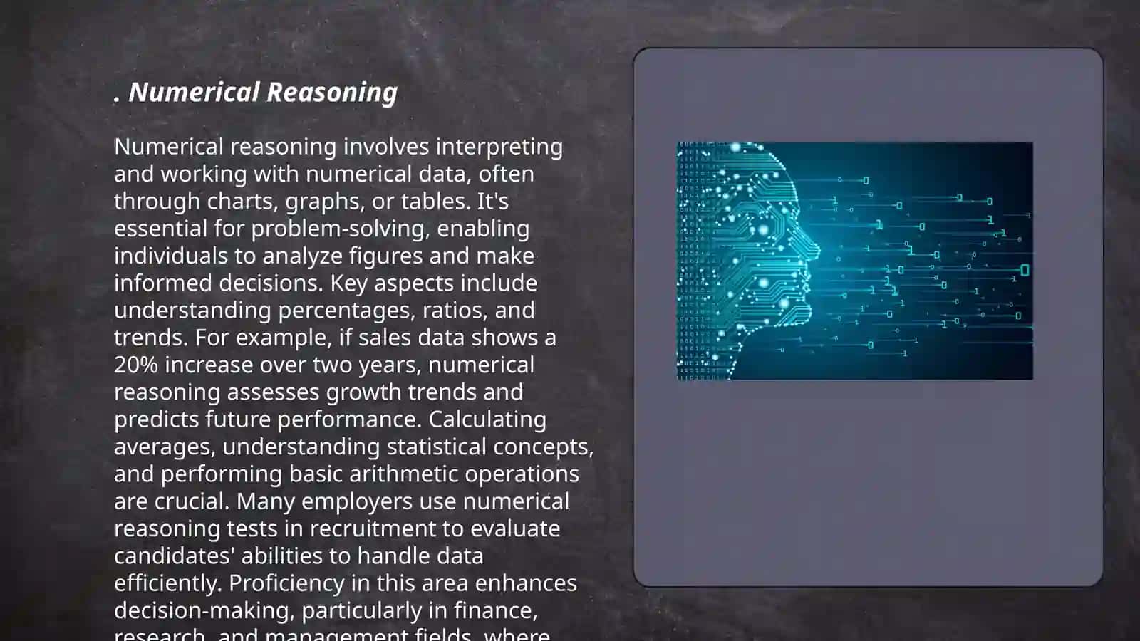 Aptitude and intelligence 3