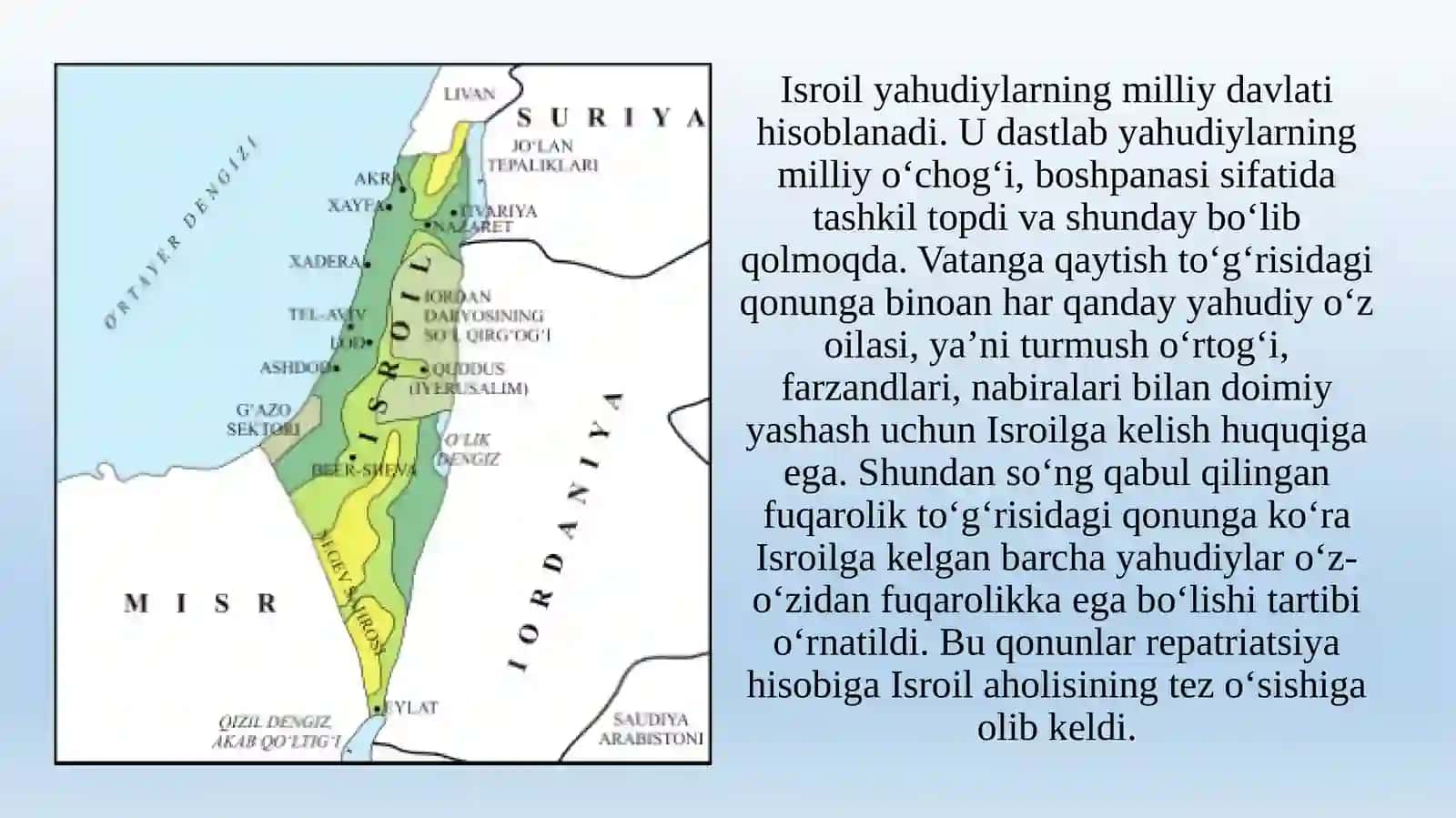 1991-2017-yillarda Isroil davlati va Falastin muammosi 3