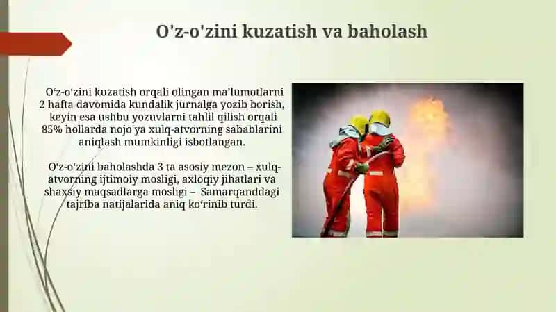Istalgan axloqni so‘ndirish usullari 3