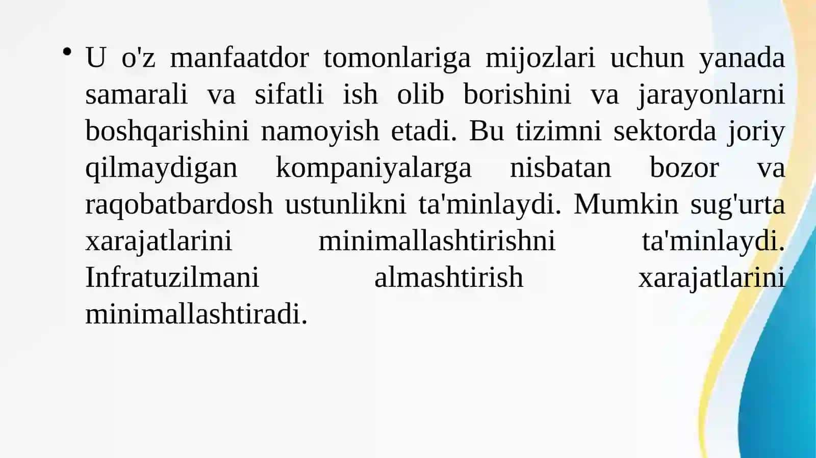 ISO 14001 atrof-muhitni boshqarish tizimining afzalliklari 3