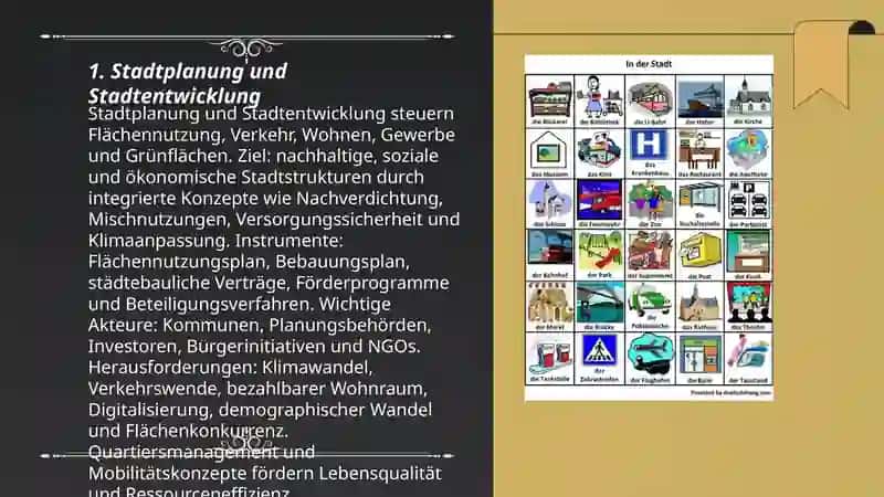 Stadtplanung und Stadtentwicklung 3
