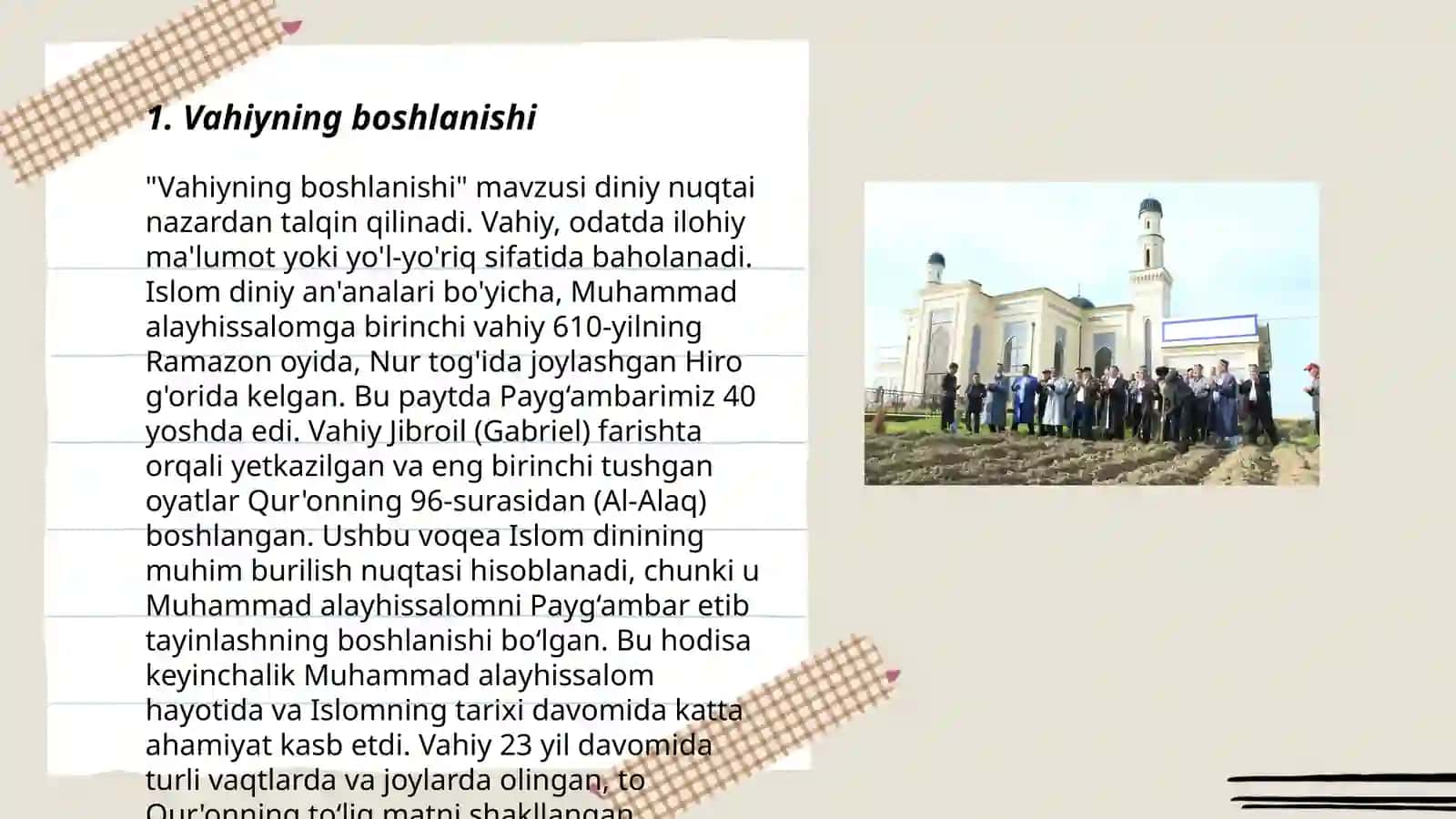 Vahiyning boshlanishi 3