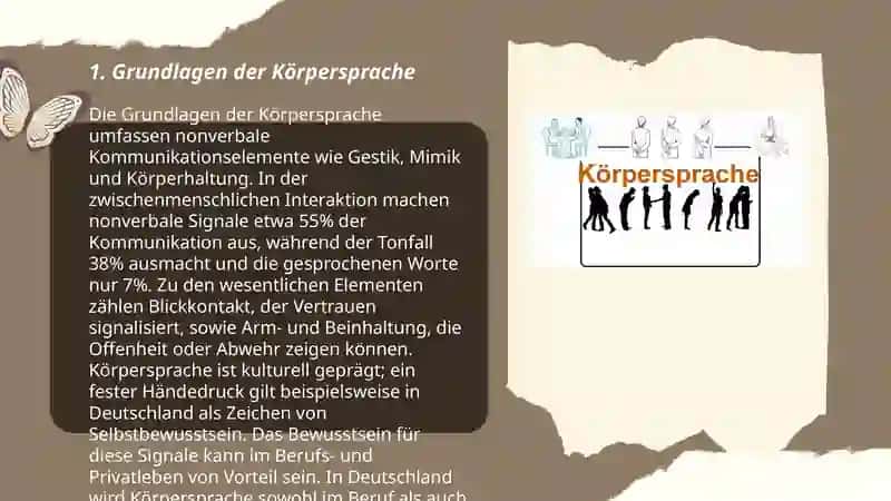 Körpersprache beim Fremdsprachen lernen 3