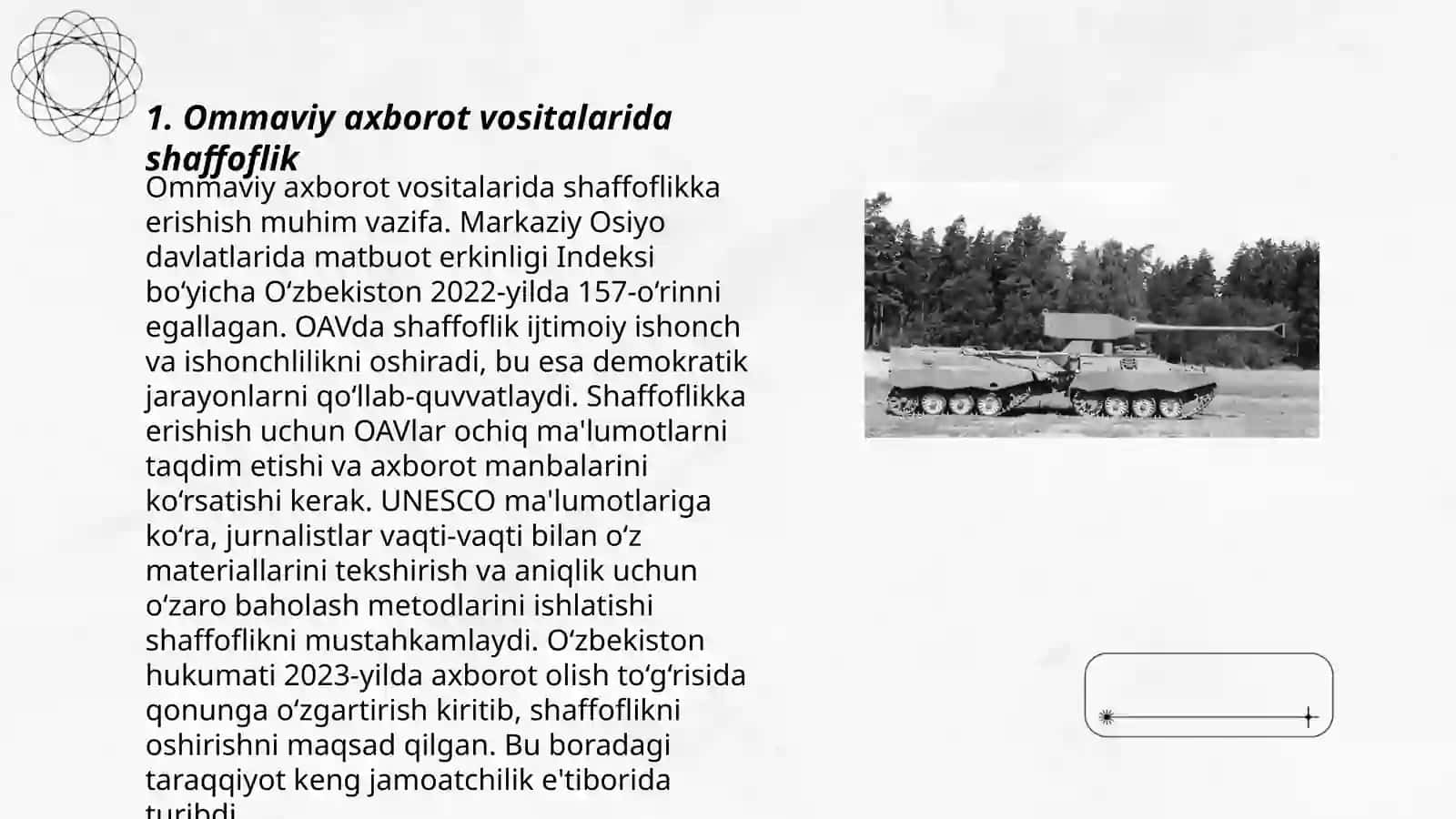 Ommaviy axborot vositalarida shaffoflik 3