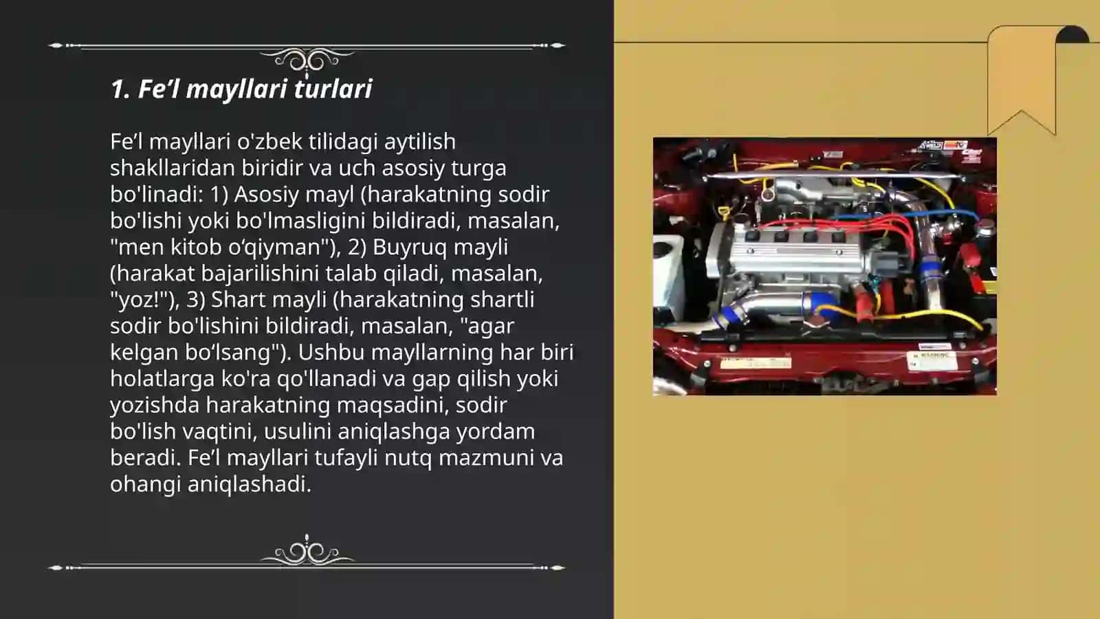 Feʼl mayllari 3