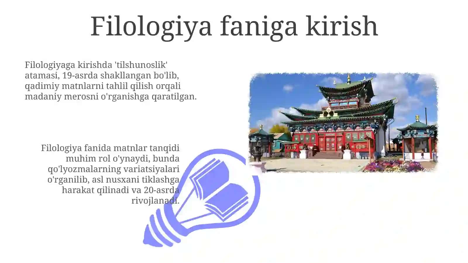 Dilshunoslik fanidan Moniylik dini 3