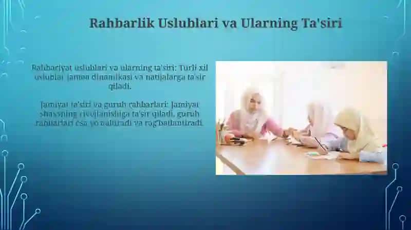 Guruh rahbarining ishi 3